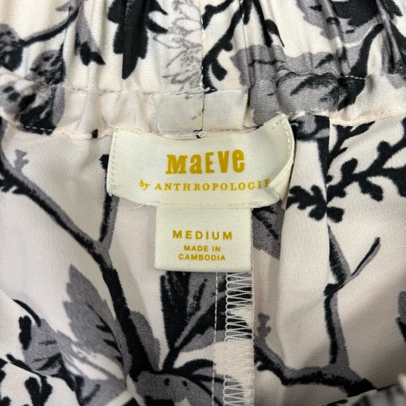 Anthropologie Maeve Silky Parachute Pants - Picture 6 of 15